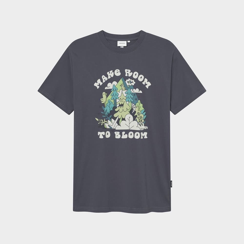 T-shirt Stockholm Make Room Charcoal