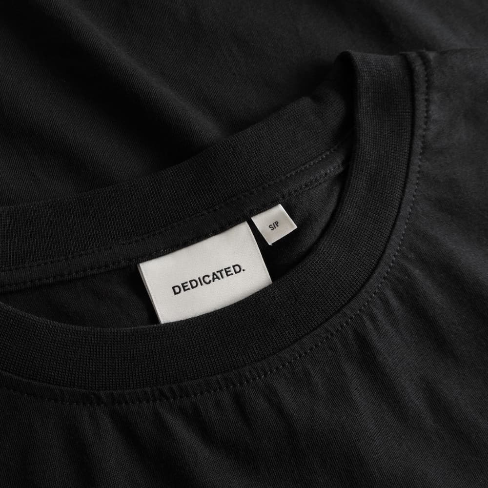 T-shirt Vadstena Daisy Block Black