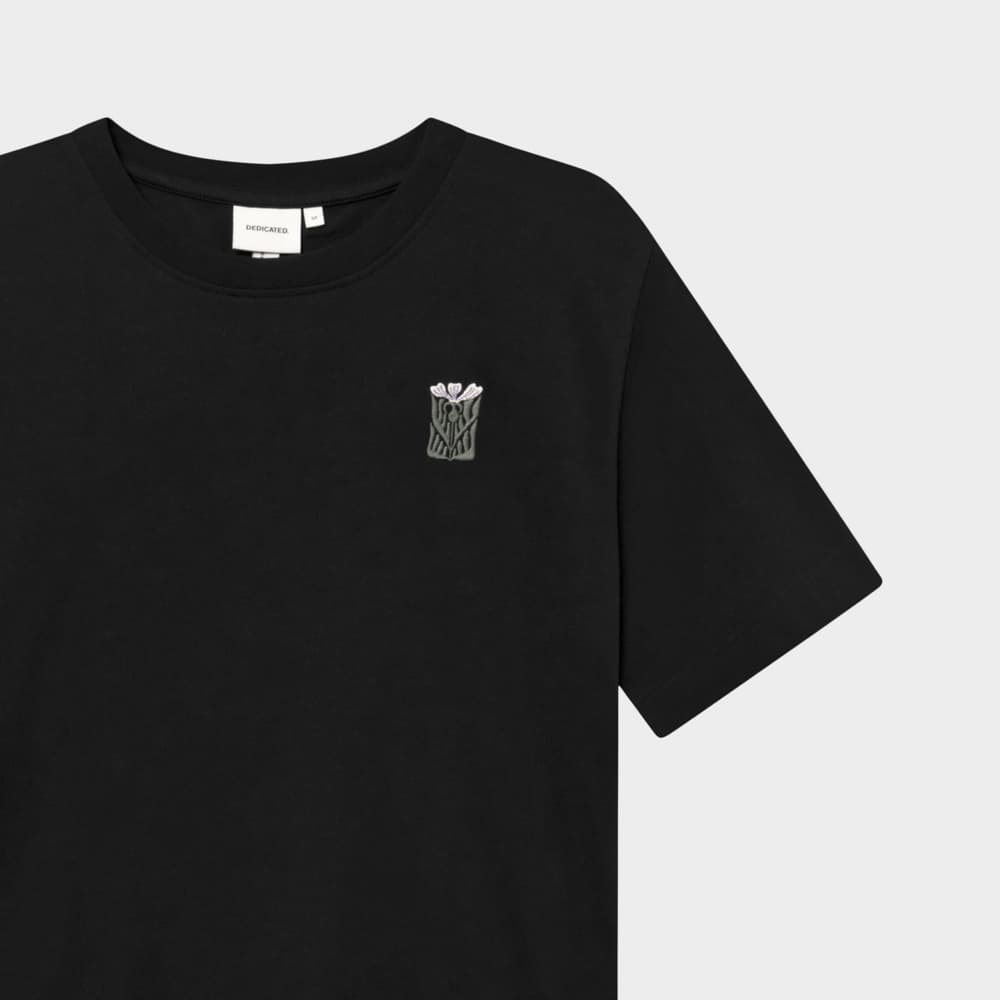 T-shirt Vadstena Thistle EMB Black