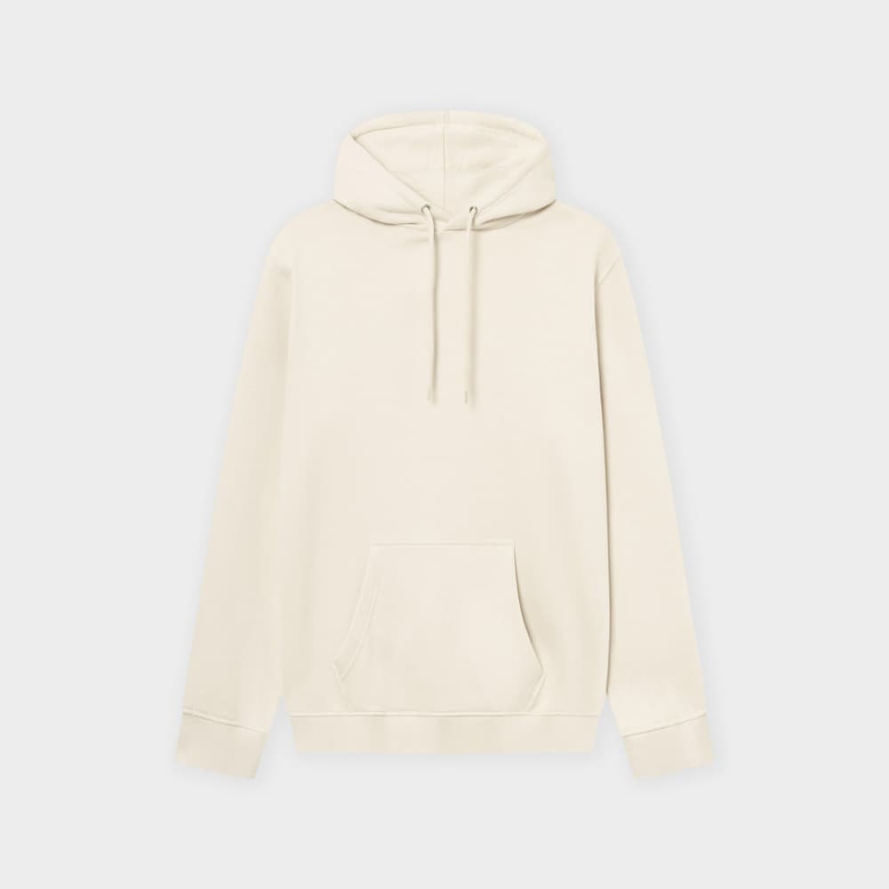 Hoodie Falun Base Oat White