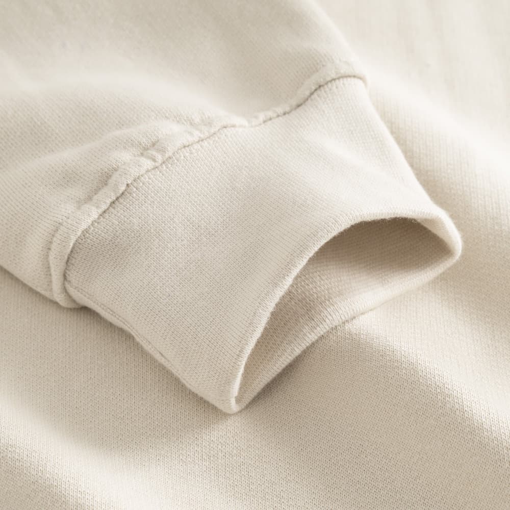 Hoodie Falun Base Oat White