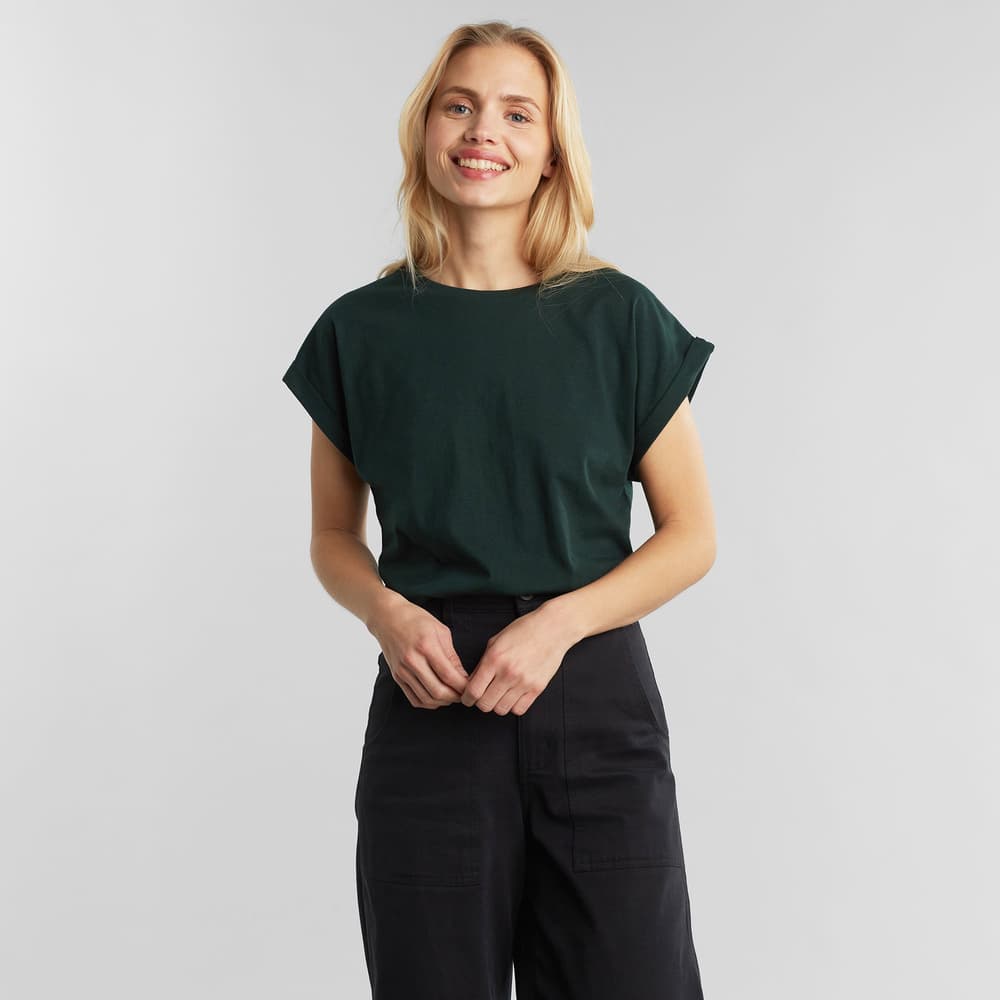T-shirt Visby Base Dark Green