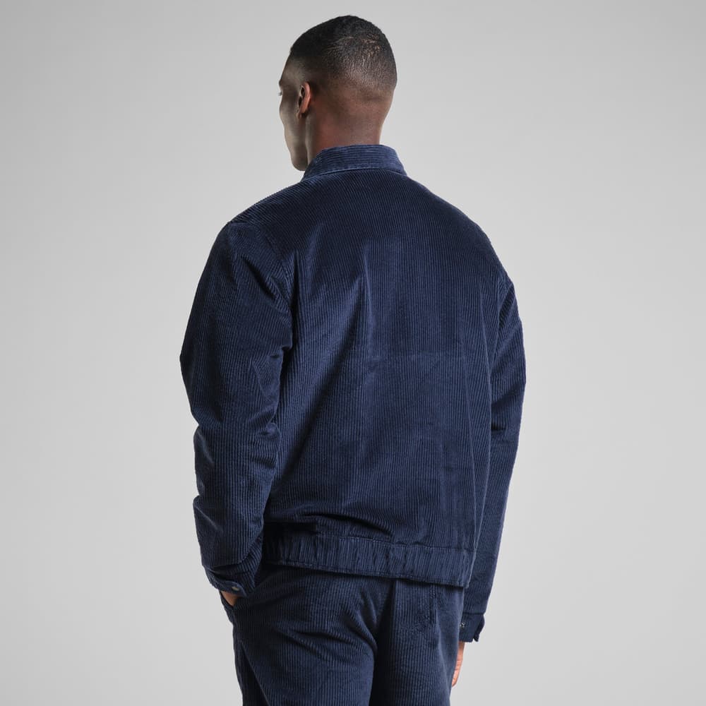 Padded Jacket Vallentuna Corduroy Navy