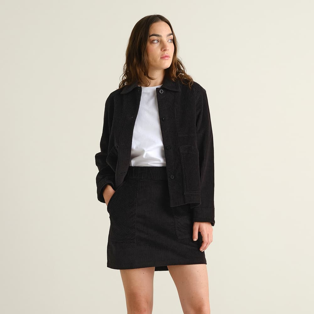 Skirt Majorna Corduroy Black