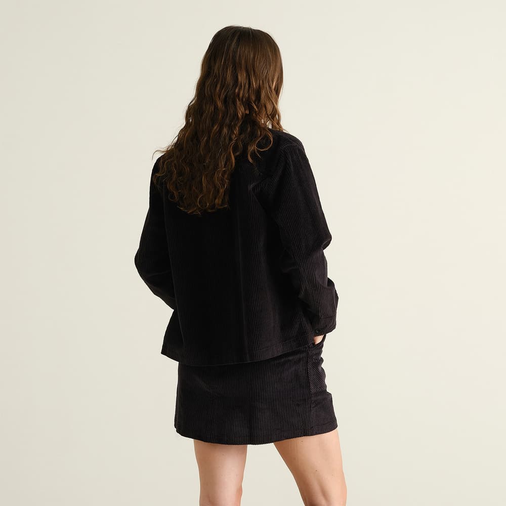 Skirt Majorna Corduroy Black