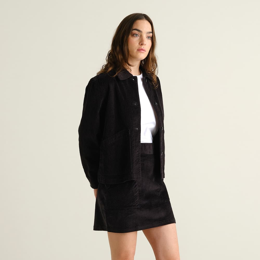 Skirt Majorna Corduroy Black