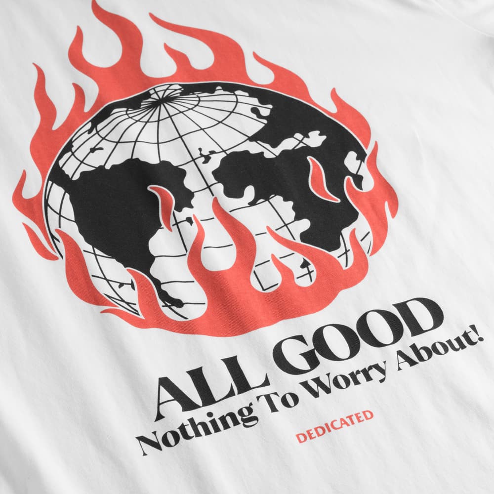 T-shirt Stockholm All Good White