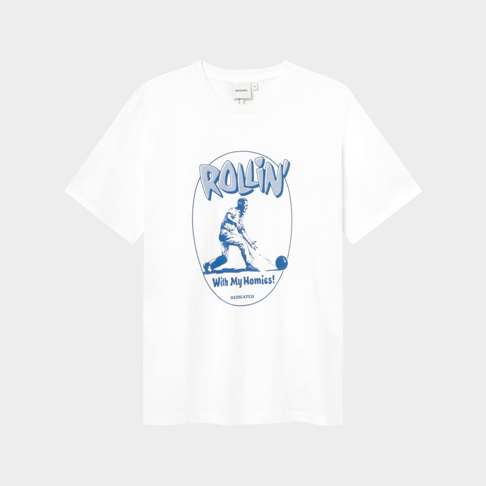 T-shirt Stockholm Rollin White