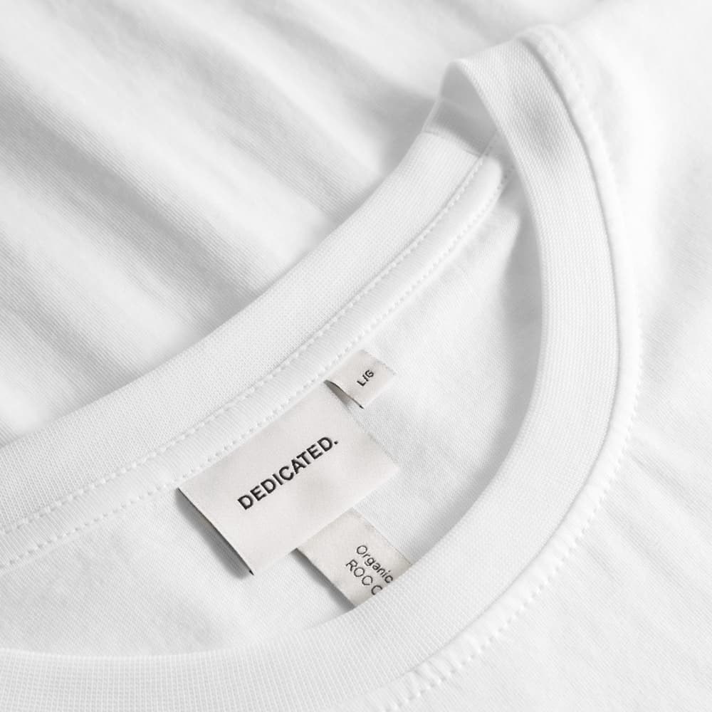 T-shirt Stockholm Pizza Love White