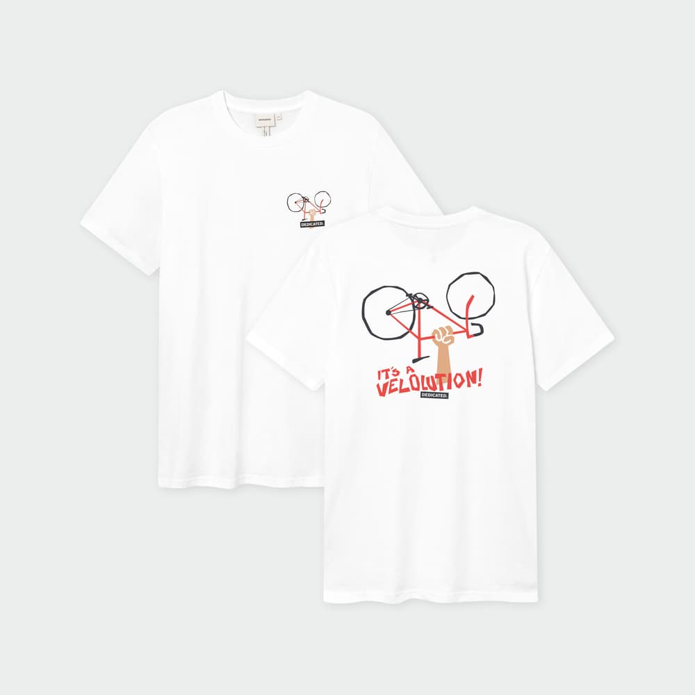 T-shirt Stockholm Velolotion White