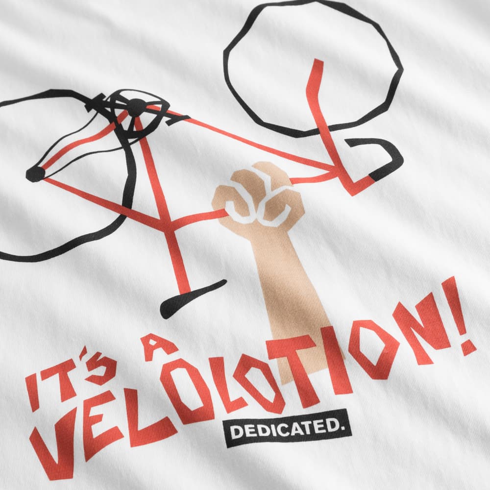 T-shirt Stockholm Velolotion White