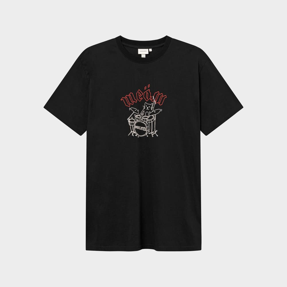T-shirt Stockholm Meow Black