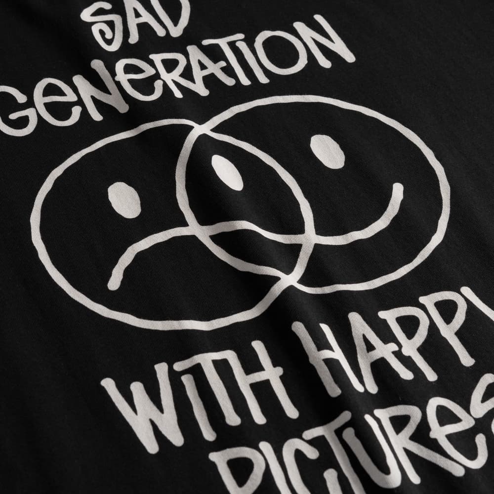 T-shirt Stockholm Sad Generation Black