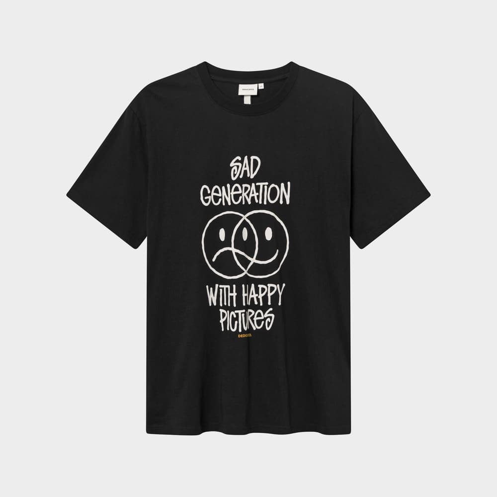 T-shirt Stockholm Sad Generation Black