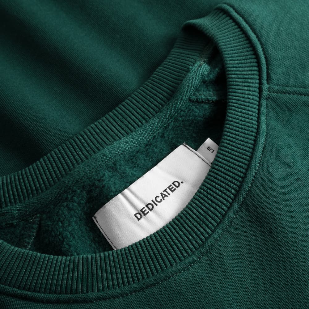 Sweatshirt Malmoe Retro Bike Dark Green
