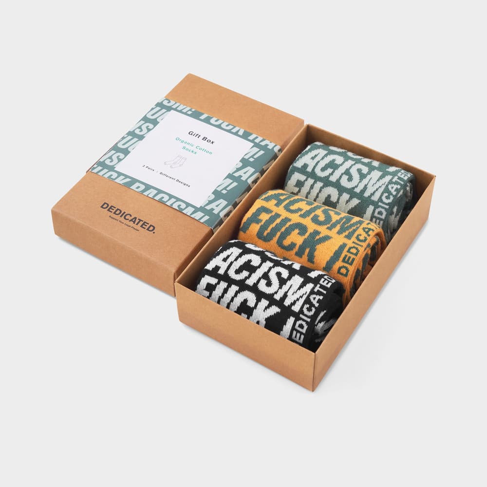 Socks Sigtuna Fuck Racism 3-pack