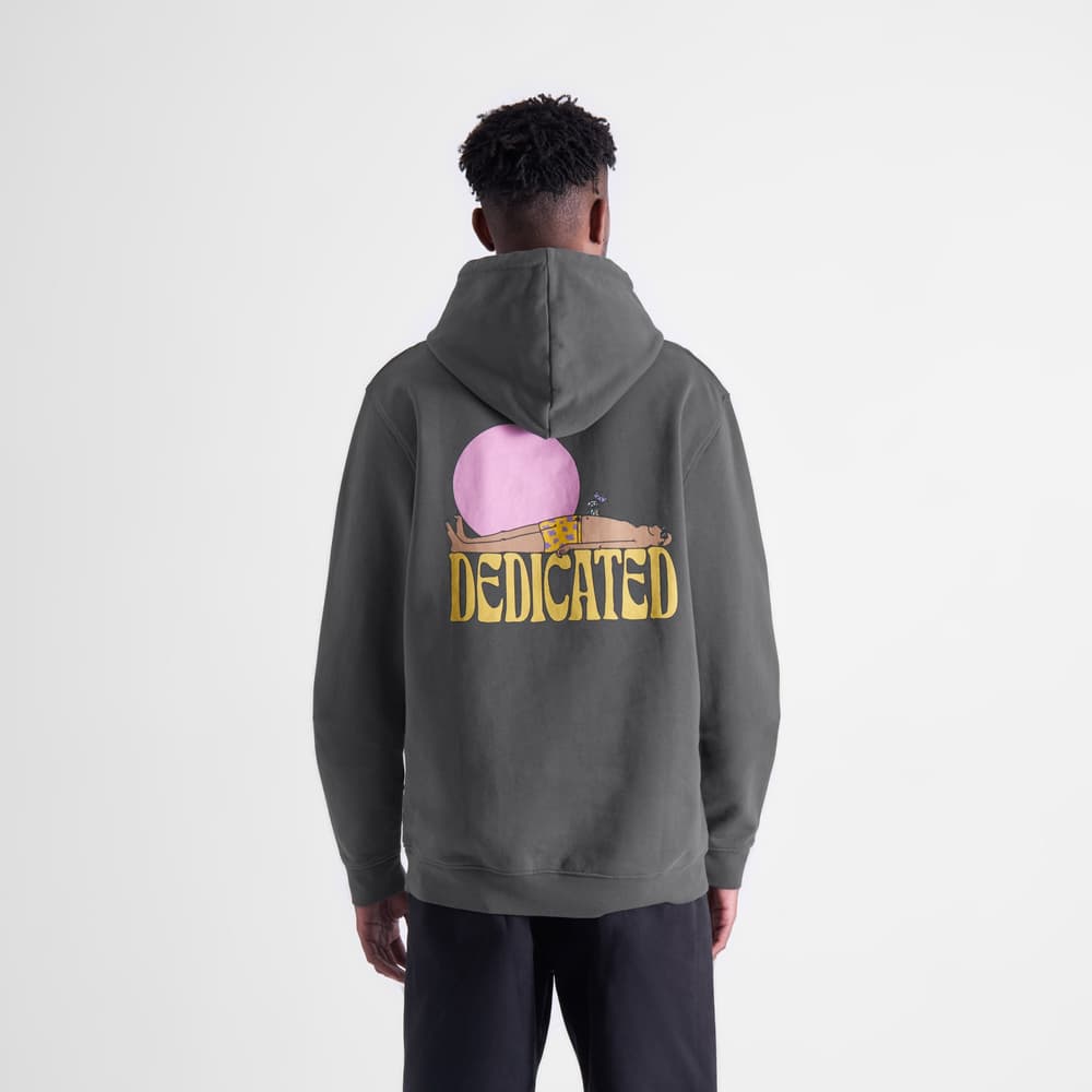 Hoodie Falun Vacay Logo Charcoal