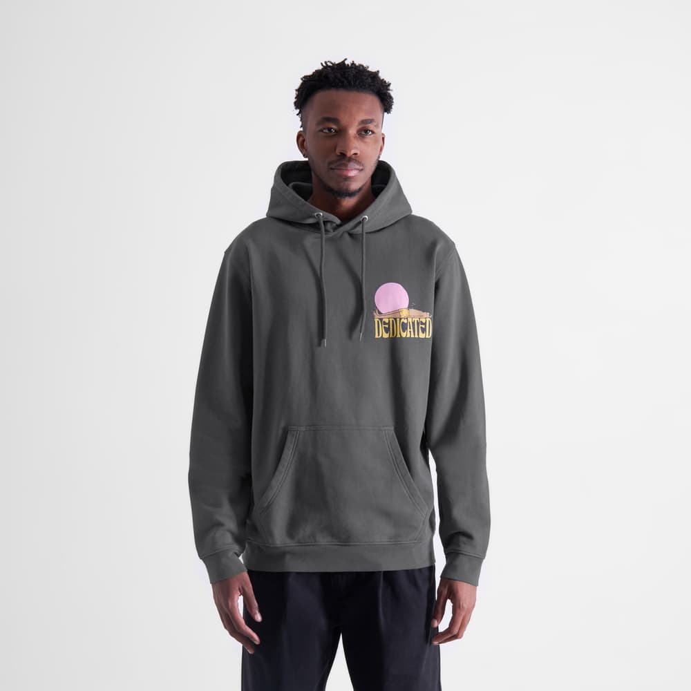 Hoodie Falun Vacay Logo Charcoal
