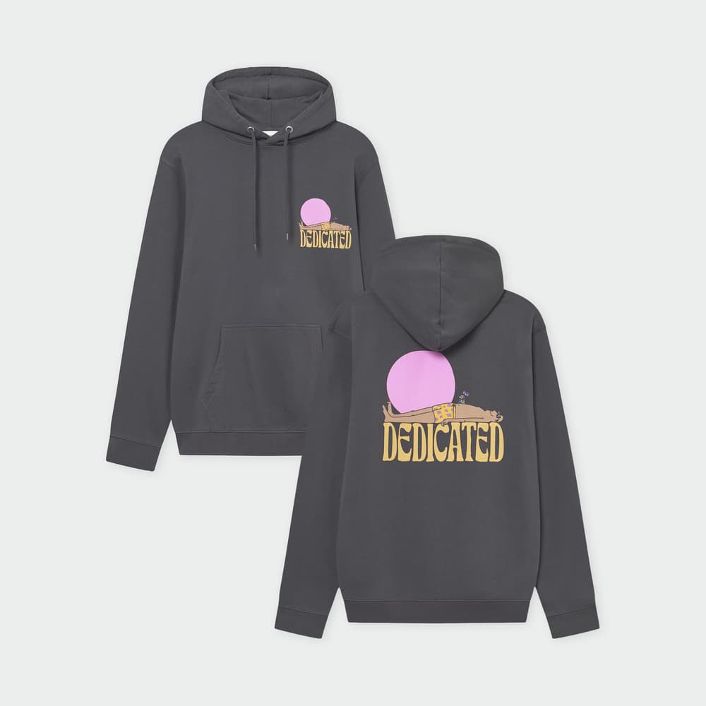 Hoodie Falun Vacay Logo Charcoal