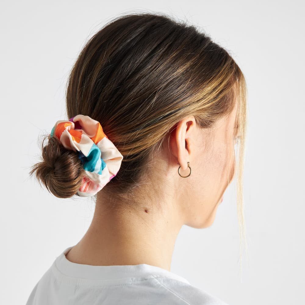 Scrunchie Summer Abstract Multi Color