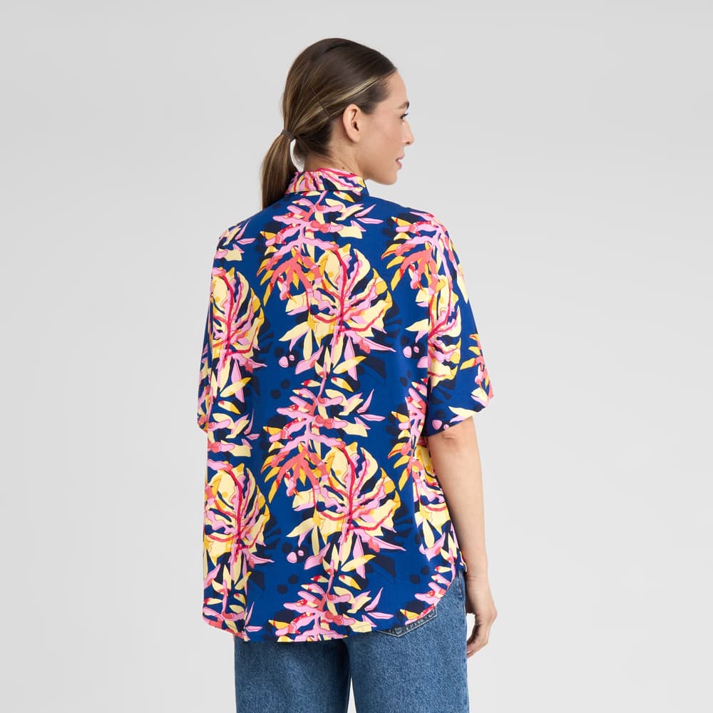 Shirt Alsvik Tropical Collage Multi Color