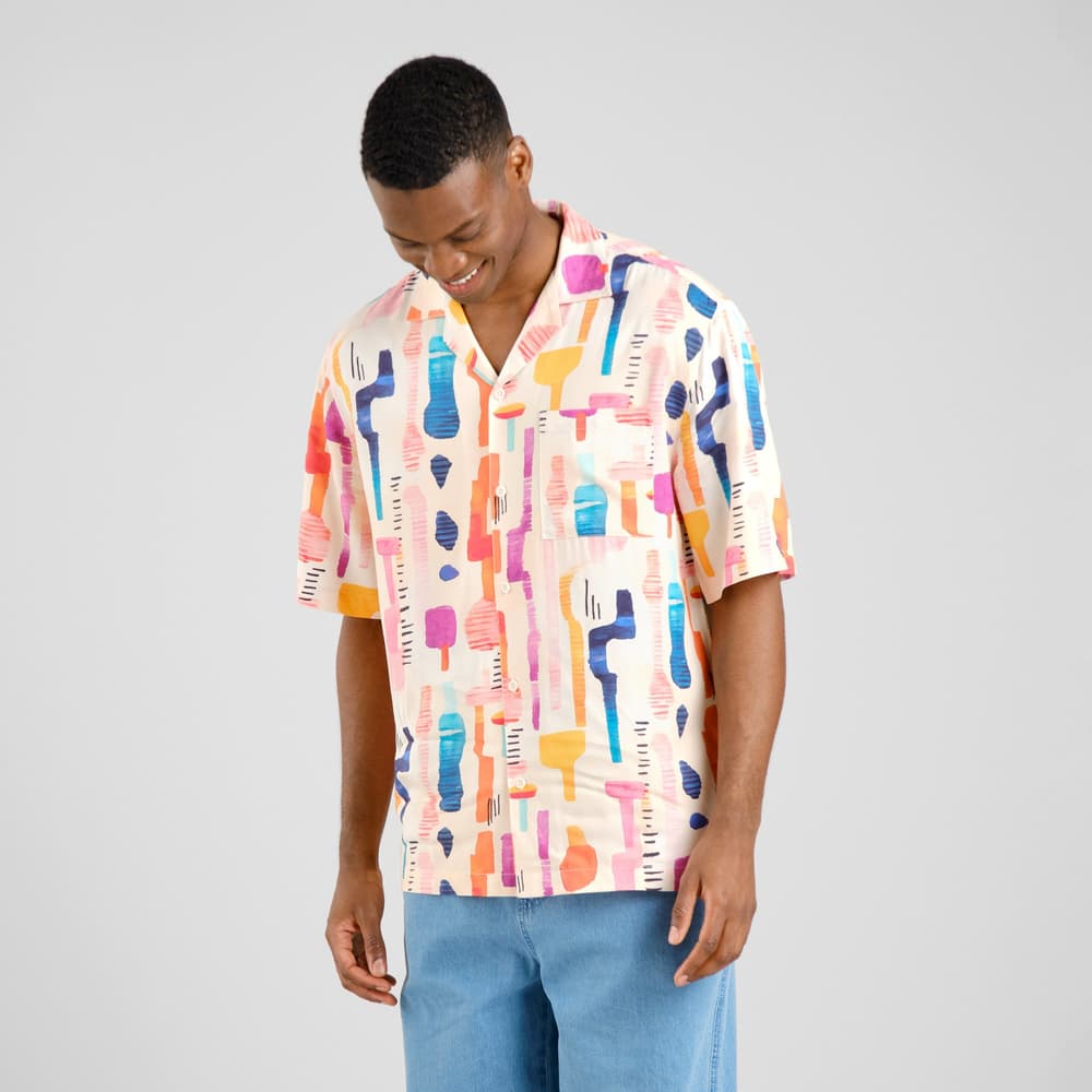 Shirt Marstrand Summer Abstract Multi Color
