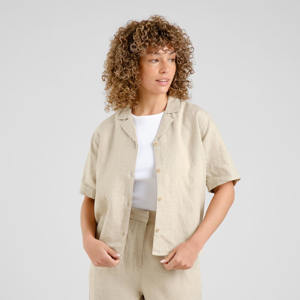 Shirt Torup Linen Ecru