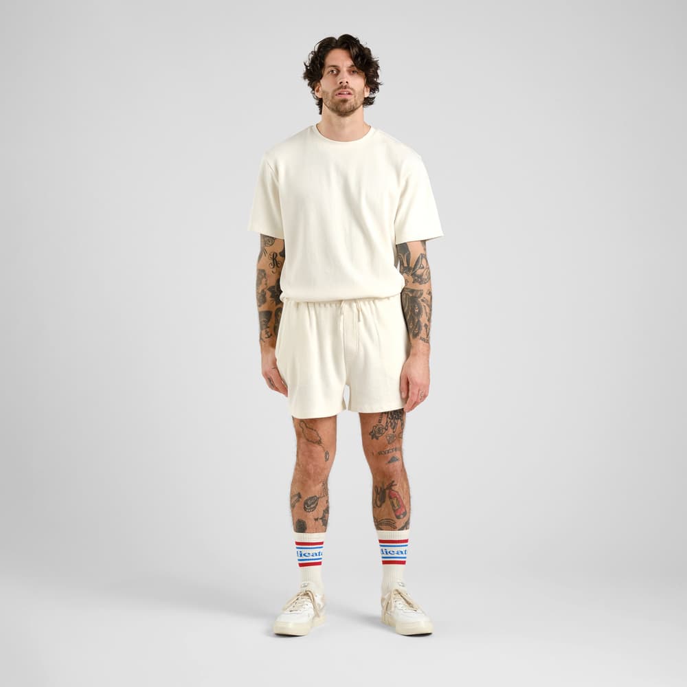 Shorts Essingen Waffle Off-White