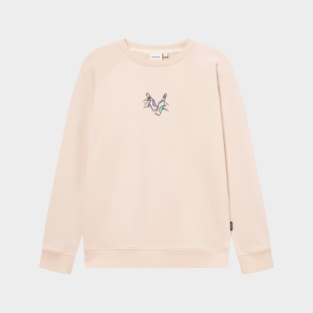 Sweatshirt Malmoe Cheers Oat White