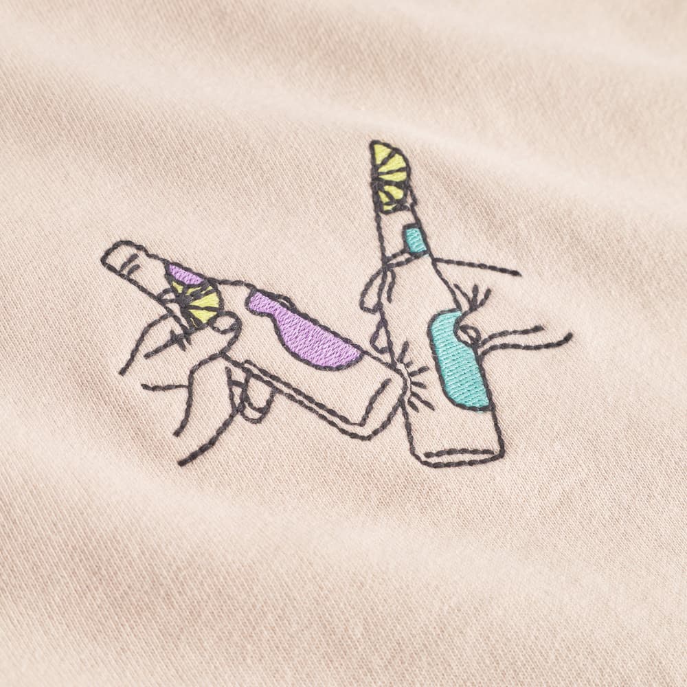 Sweatshirt Malmoe Cheers Oat White