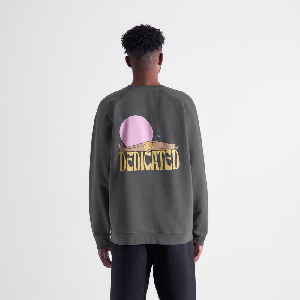 Sweatshirt Malmoe Vacay Logo Charcoal