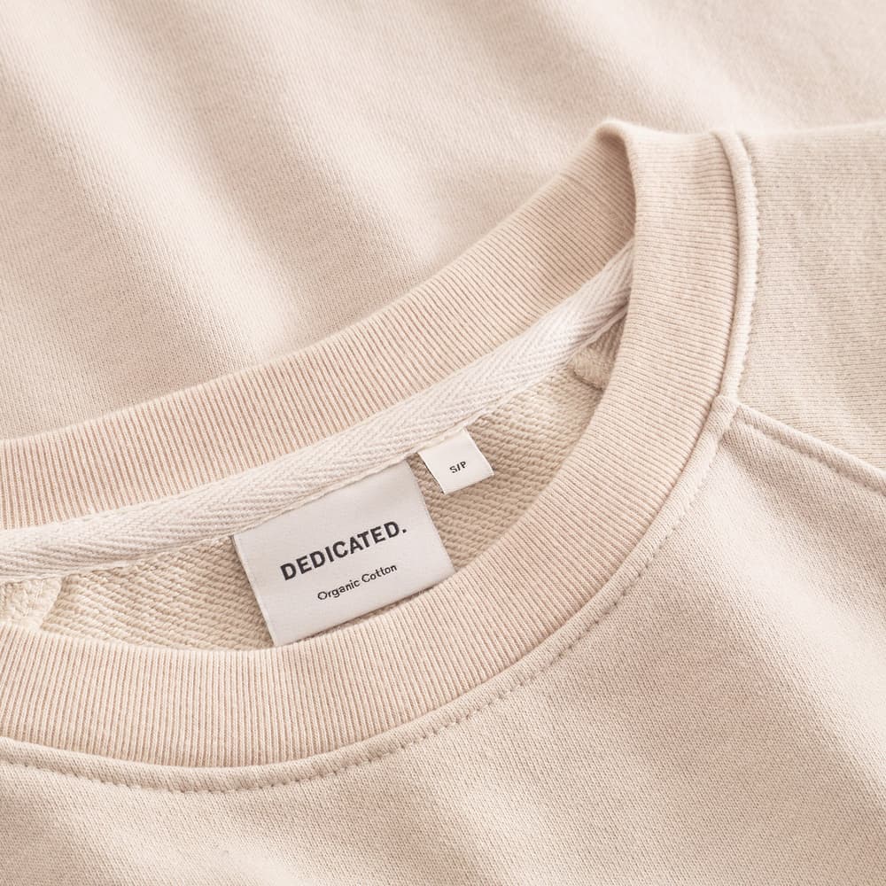 Sweatshirt Ystad Lemon Branch Oat White