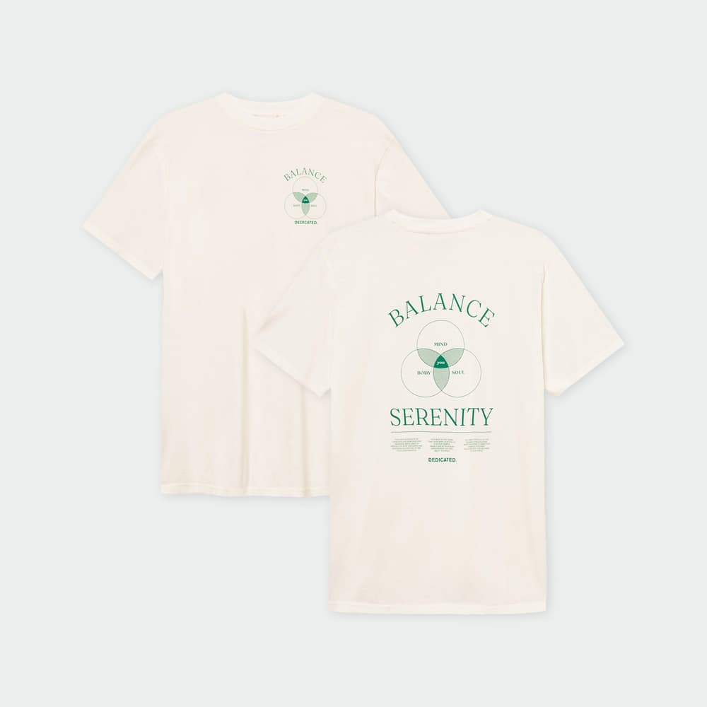 T-shirt Stockholm Balance Off-White