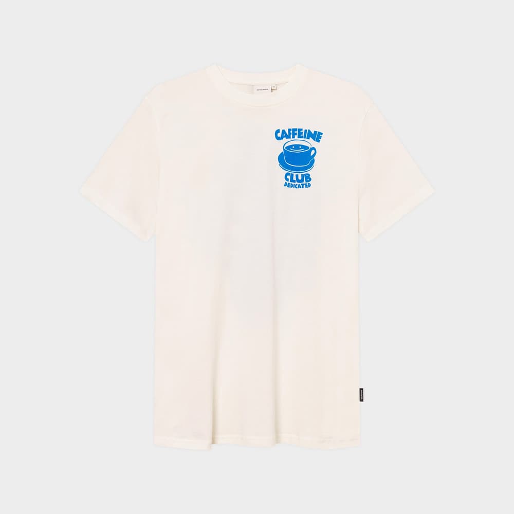 T-shirt Stockholm Caffeine Club Off-White
