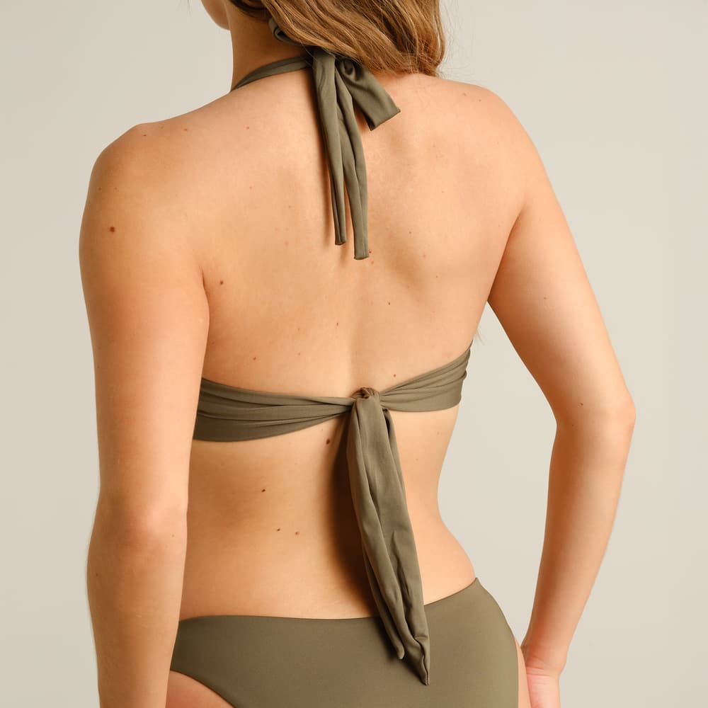Bikini Top Gullholma Leaf Green
