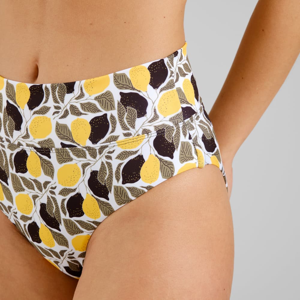 Bikini Pants Slite Lemon Bricks Multi Color