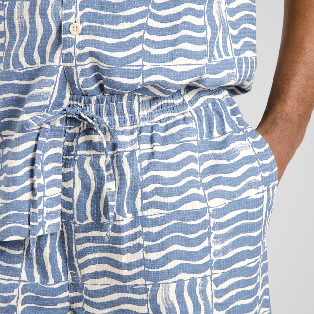 Shorts Essingen Wave Tiles Blue