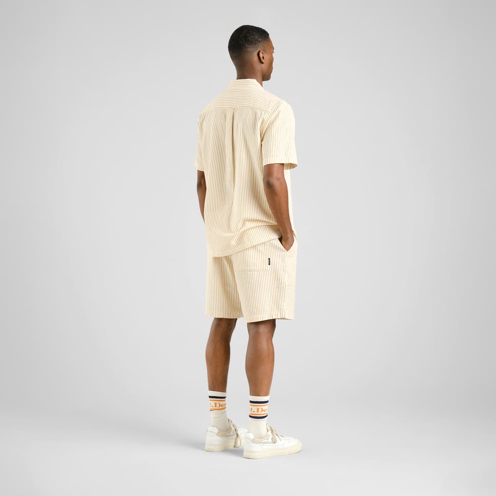 Shorts Vejle Work Stripe Yellow