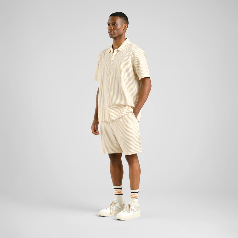 Shorts Vejle Work Stripe Yellow