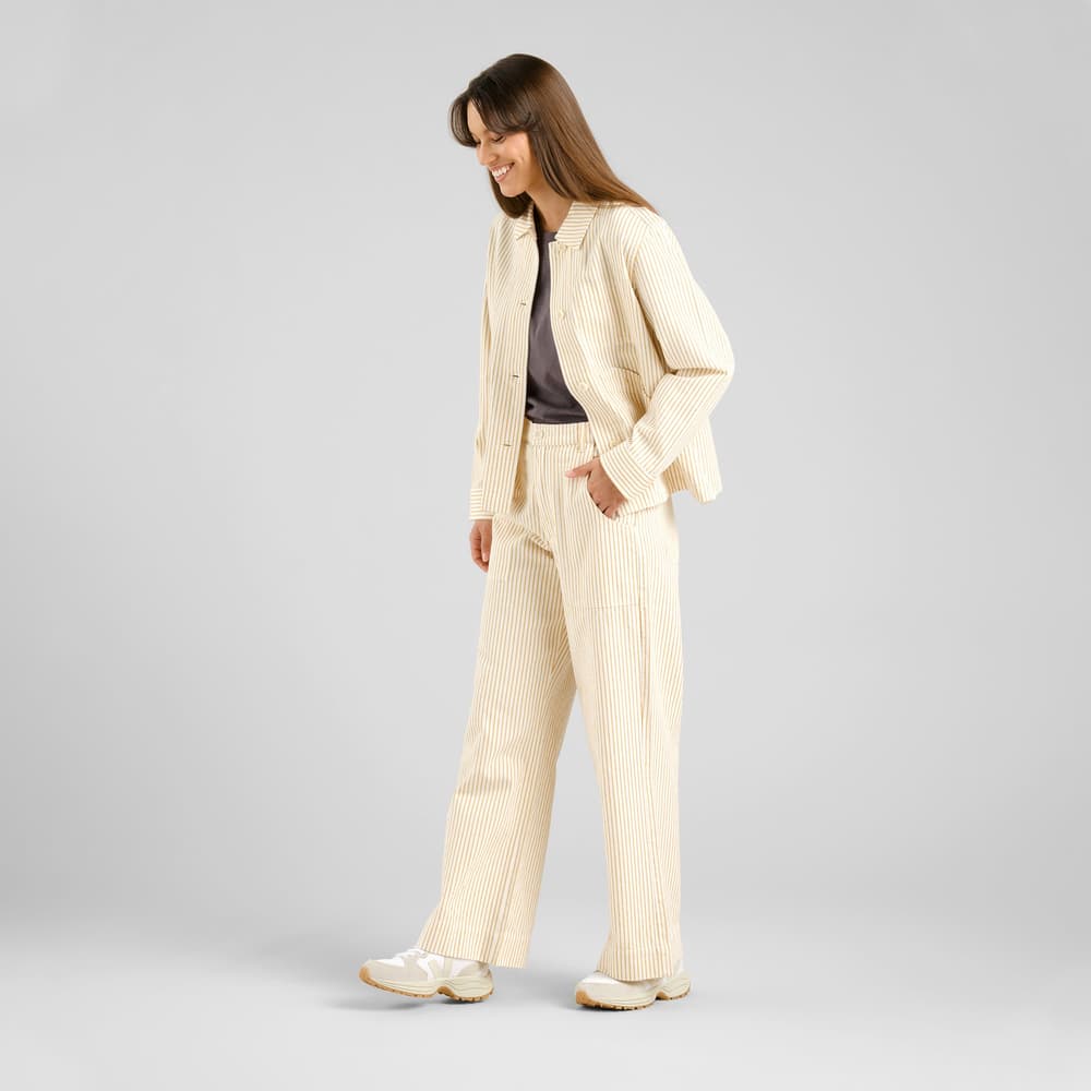 Workwear Pants Vara Work Stripe Yellow