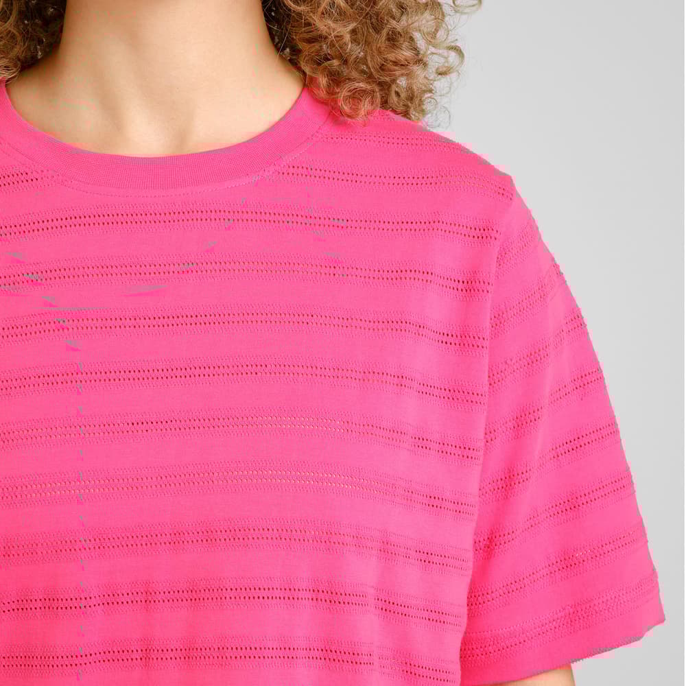 T-shirt Vadstena Lace Raspberry Pink