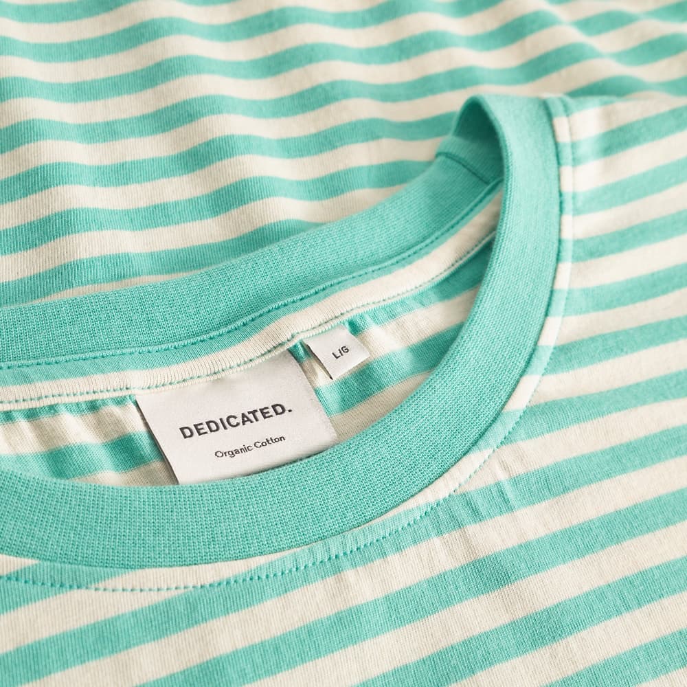T-shirt Stockholm Stripes Pool Blue