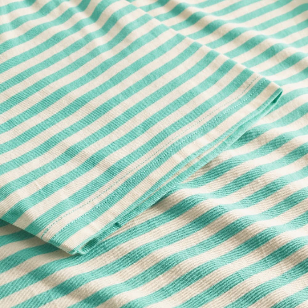 T-shirt Stockholm Stripes Pool Blue