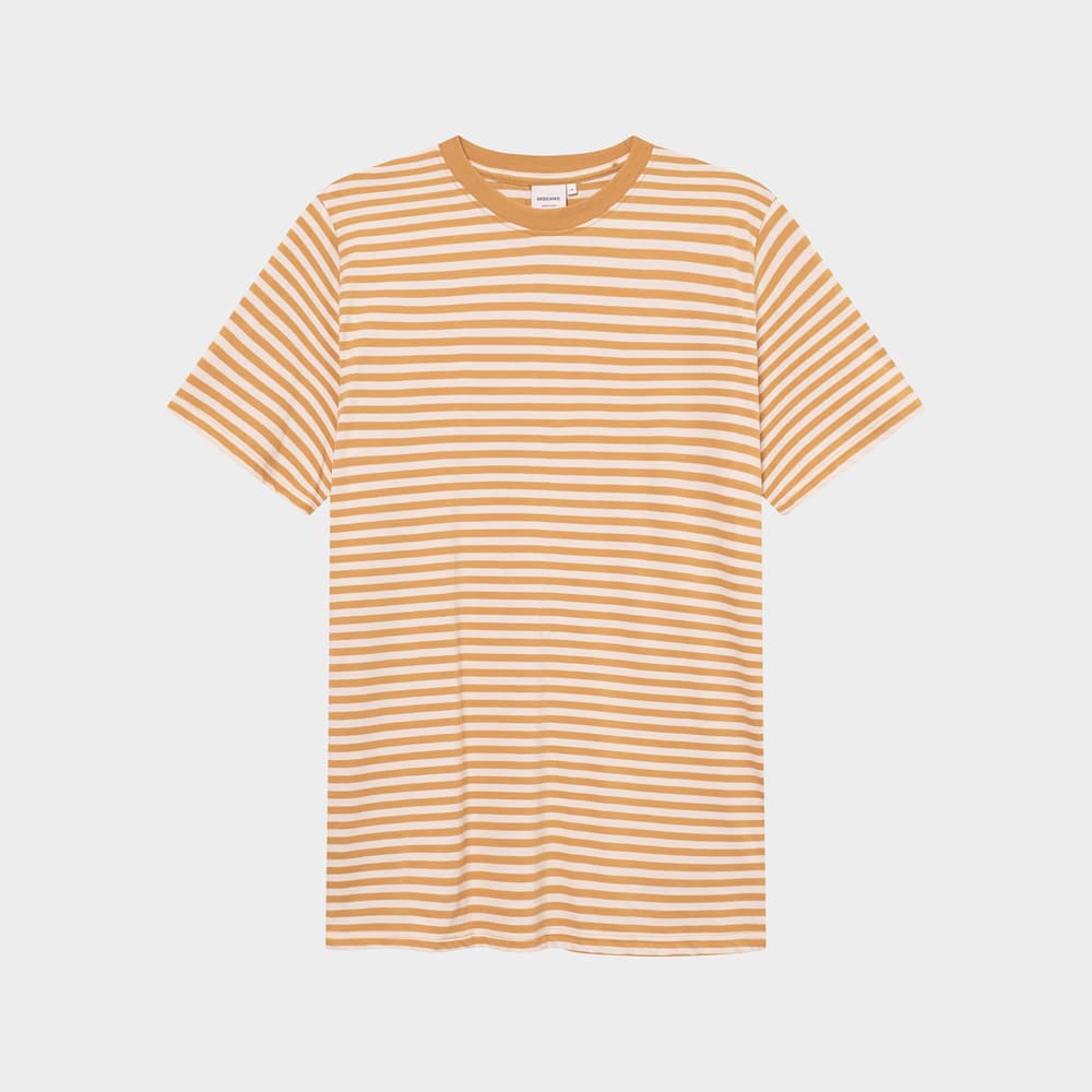 T-shirt Stockholm Stripes Gold Yellow