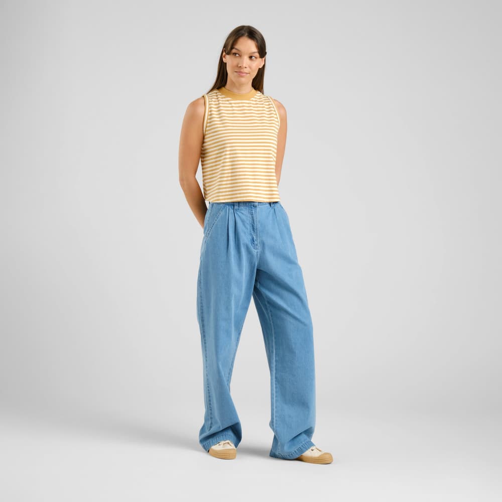 Top Namsos Stripes Gold Yellow