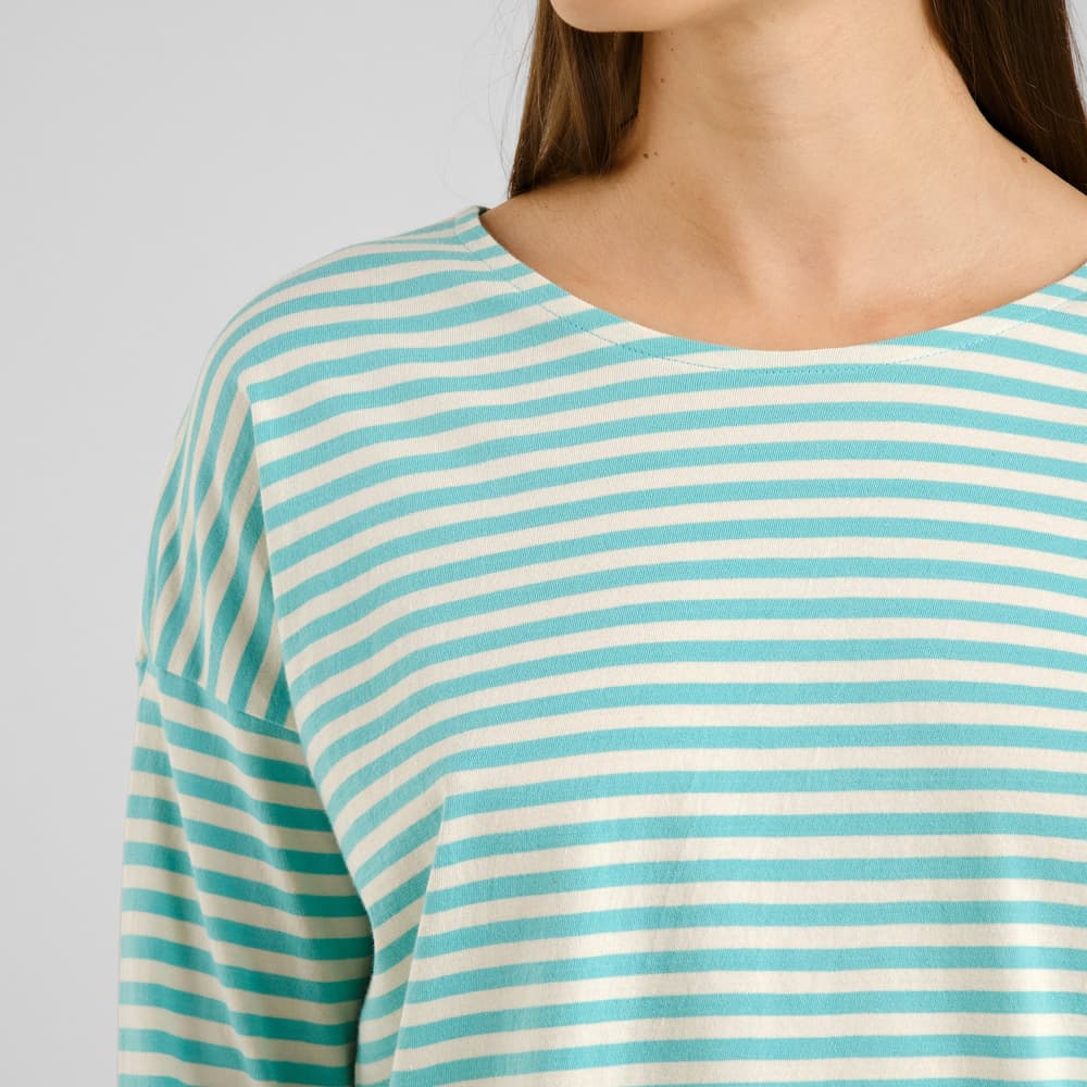 Top Humledal Stripes Pool Blue