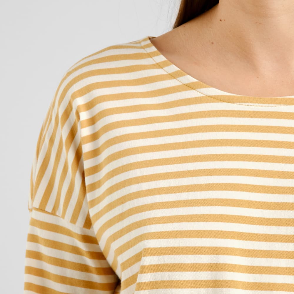 Top Humledal Stripes Gold Yellow
