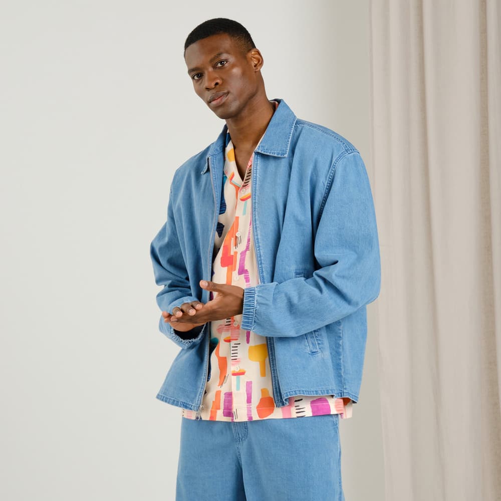 Jacket Torhamn Denim Light Blue