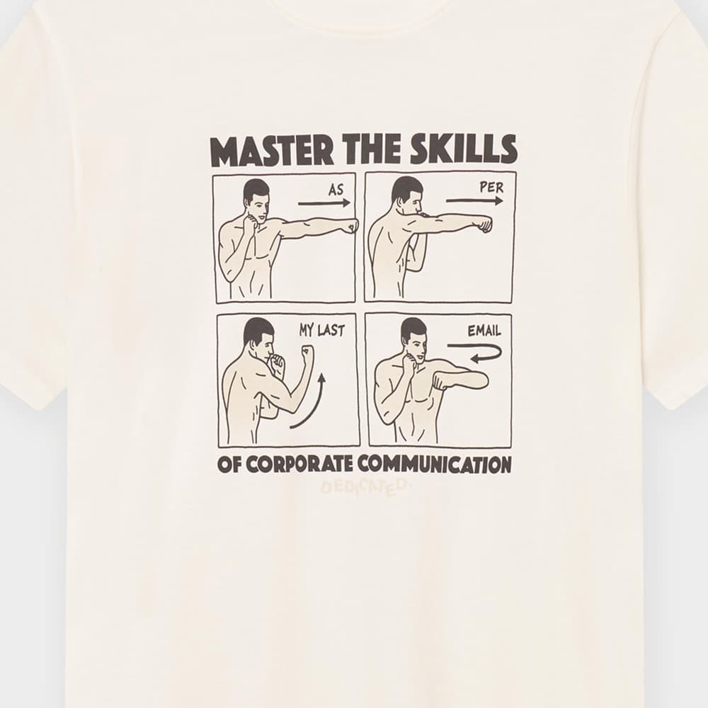 T-shirt Stockholm E-mail Master Off-White