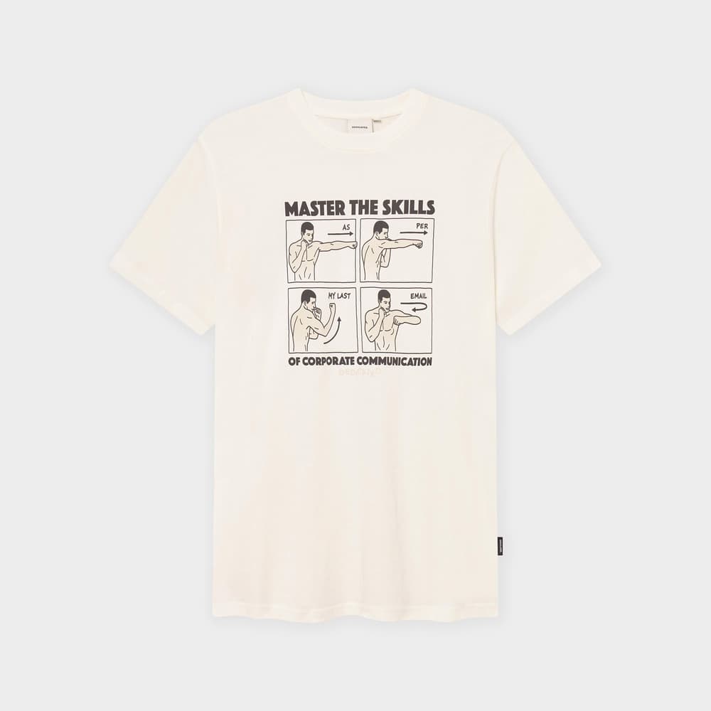 T-shirt Stockholm E-mail Master Off-White